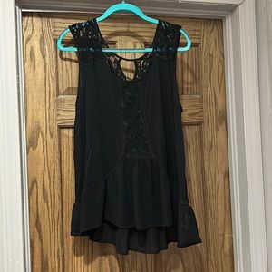 Maurices Black Lace top